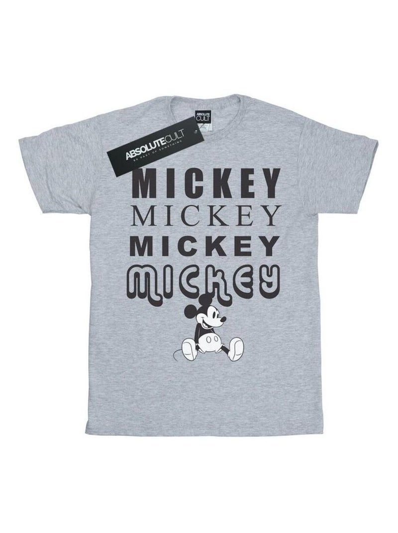 Disney - T-shirt Gris chiné - Kiabi