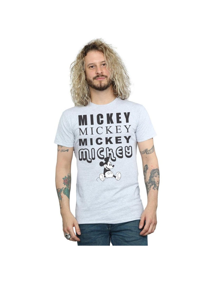 Disney - T-shirt Gris chiné - Kiabi