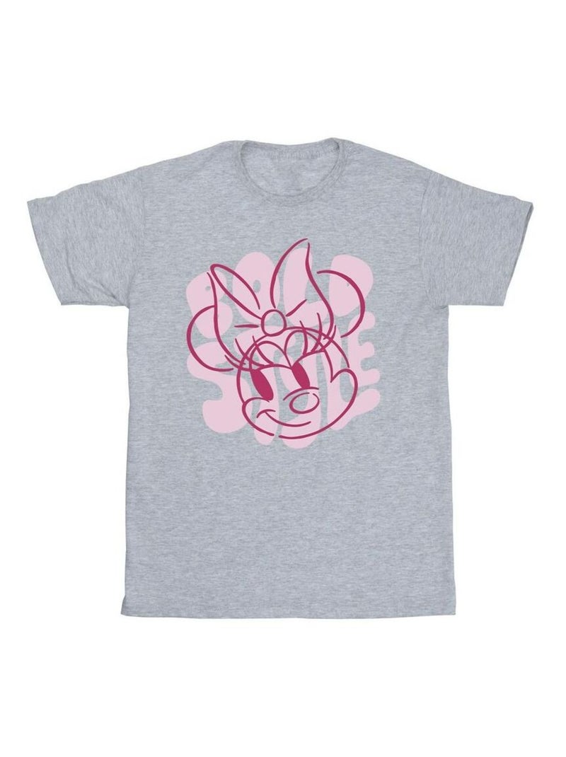 Disney - T-shirt Gris chiné - Kiabi