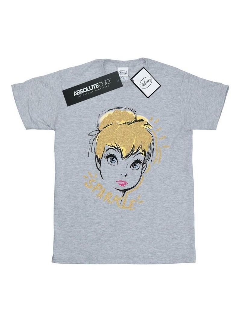 Disney - T-shirt Gris chiné - Kiabi
