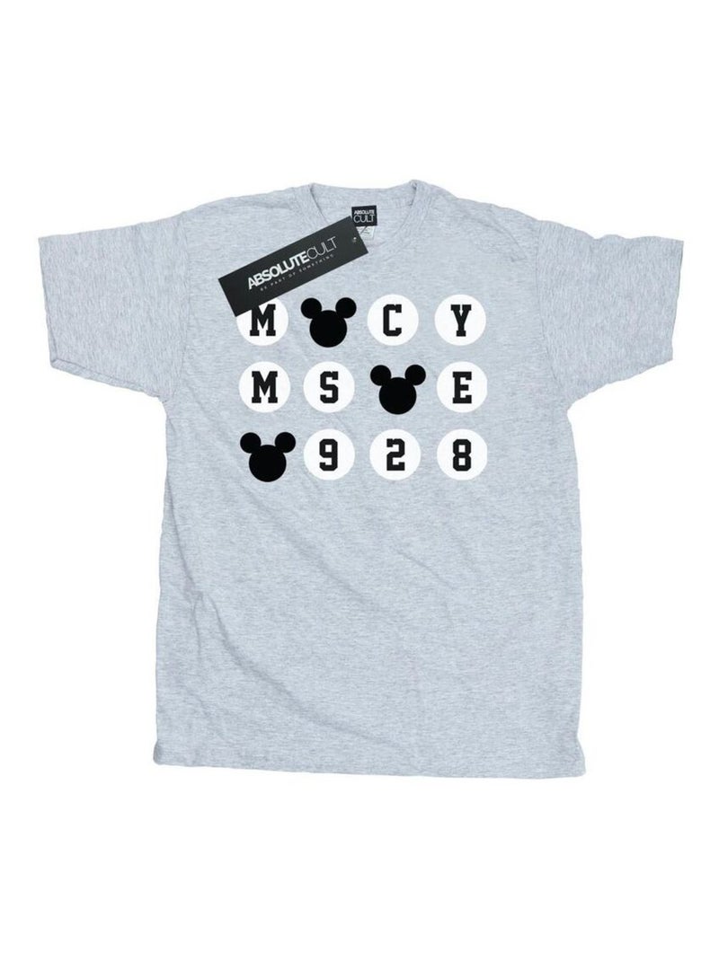Disney - T-shirt Gris chiné - Kiabi