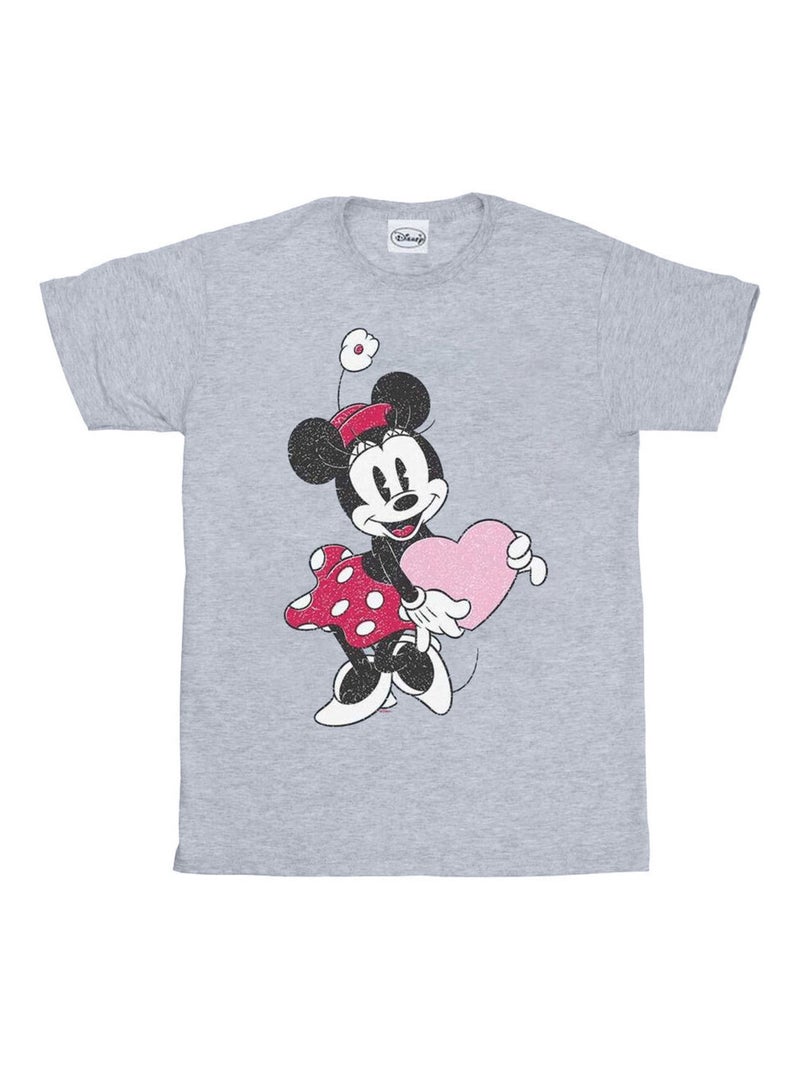 Disney - T-shirt Gris chiné - Kiabi