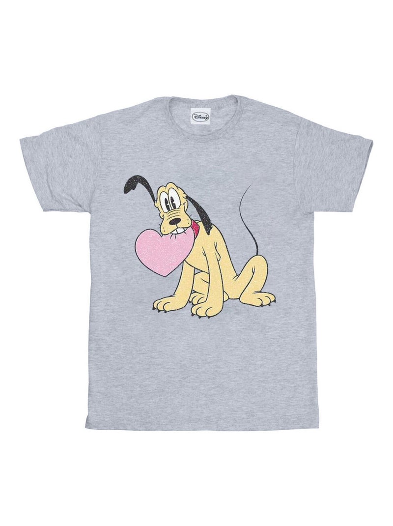 Disney - T-shirt Gris chiné - Kiabi