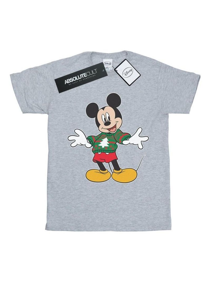 Disney - T-shirt Gris chiné - Kiabi