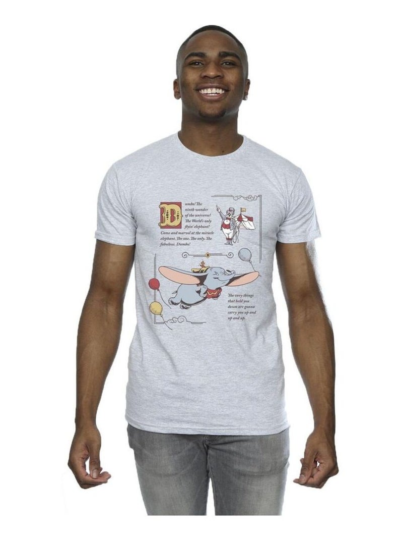 Disney - T-shirt Gris chiné - Kiabi