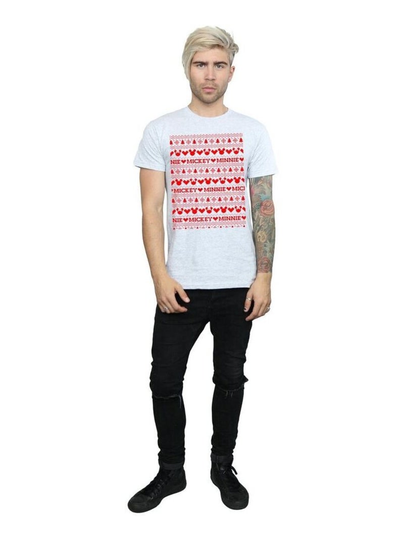 Disney - T-shirt Gris chiné - Kiabi