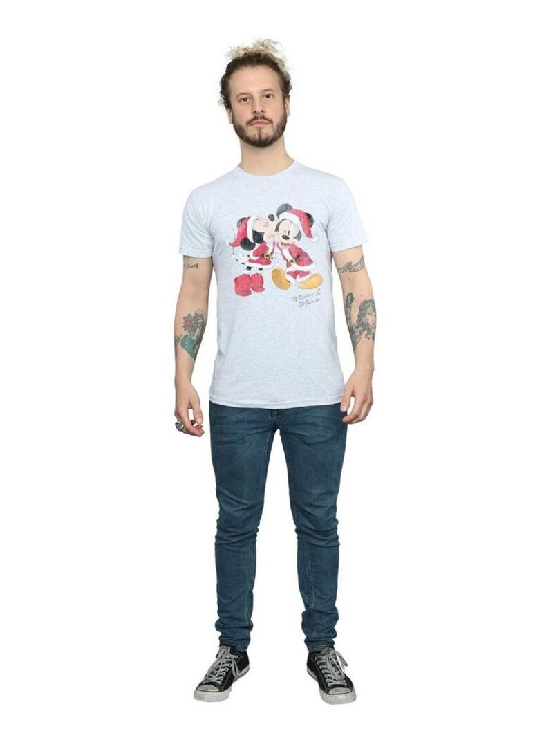 Disney - T-shirt Gris chiné - Kiabi