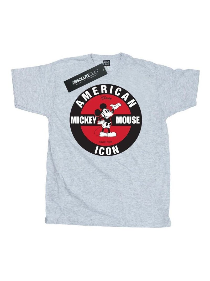 Disney - T-shirt Gris chiné - Kiabi