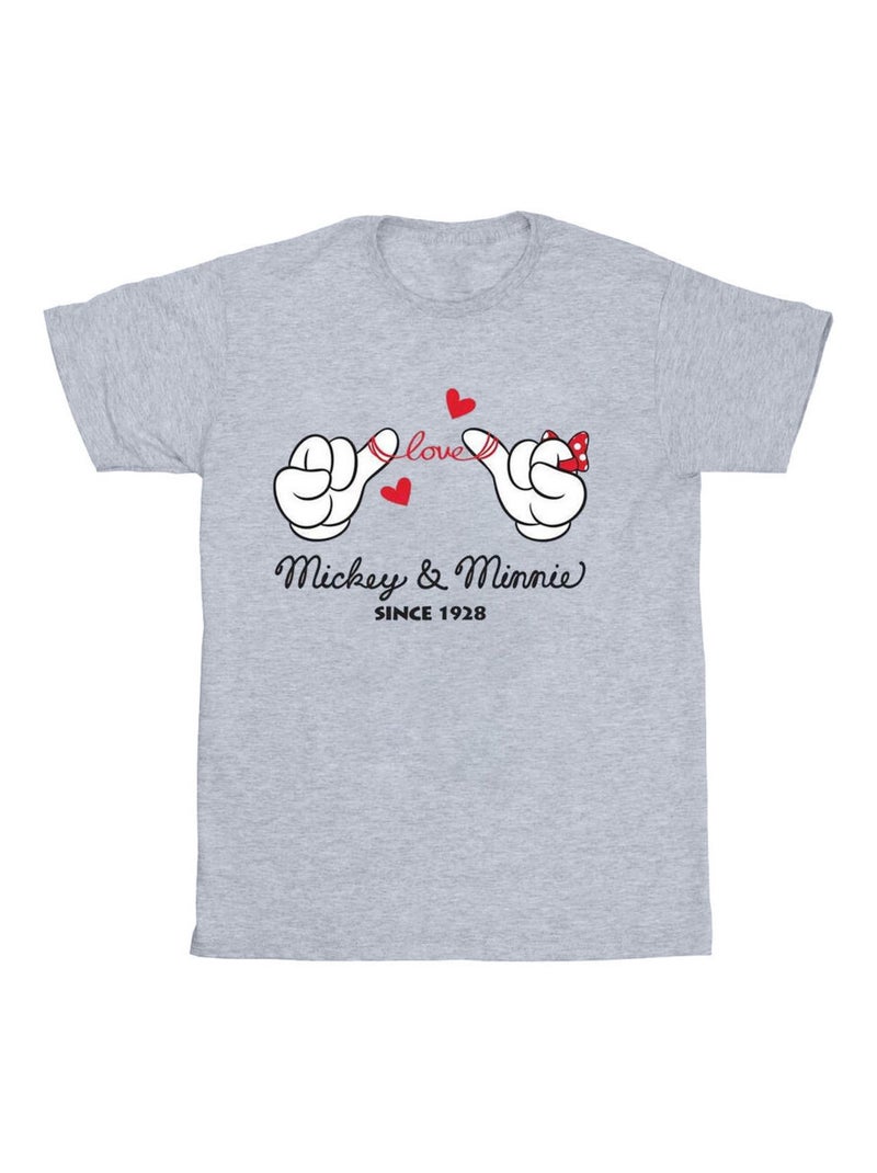 Disney - T-shirt Gris chiné - Kiabi