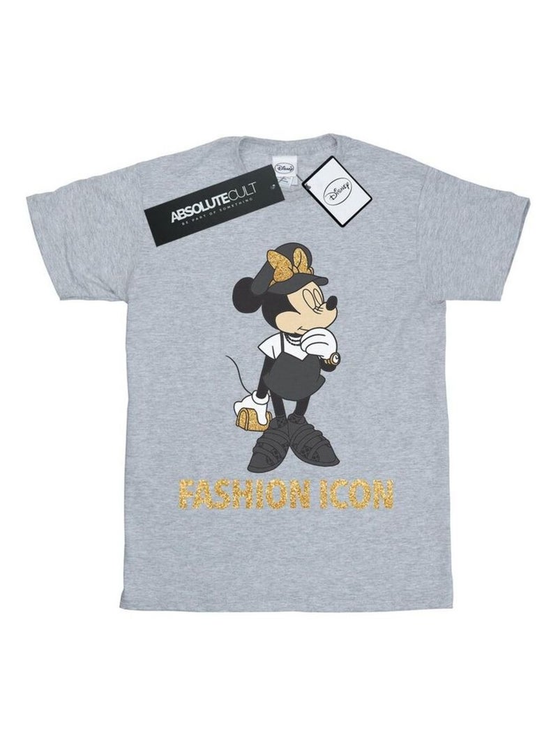 Disney - T-shirt Gris chiné - Kiabi