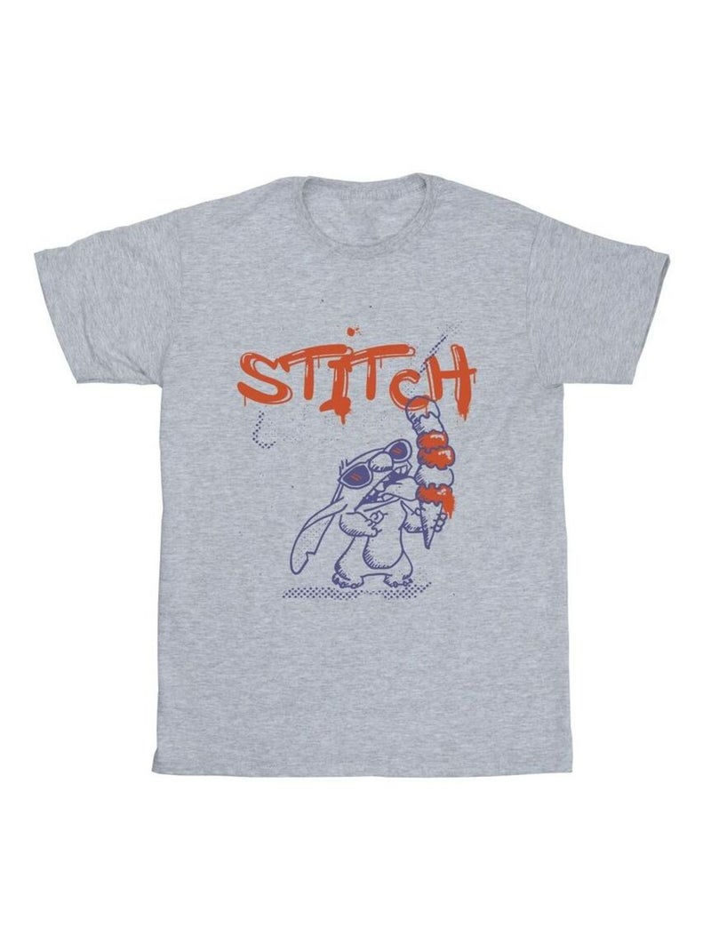 Disney - T-shirt Gris chiné - Kiabi