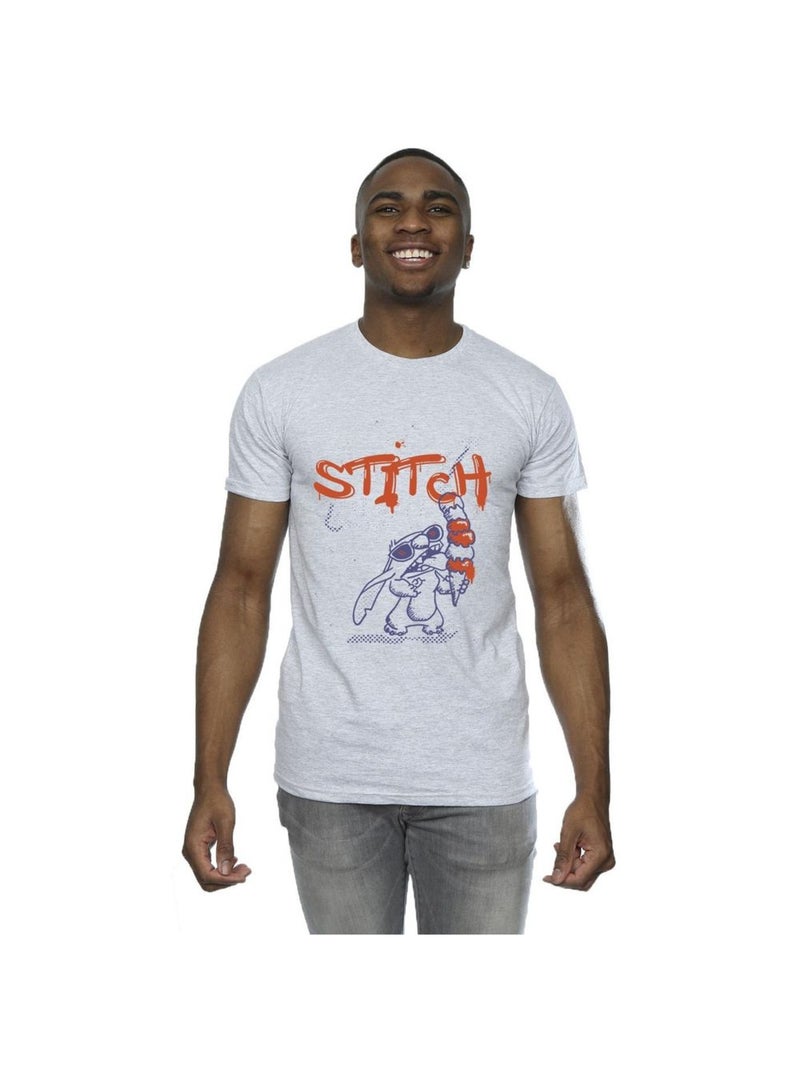 Disney - T-shirt Gris chiné - Kiabi