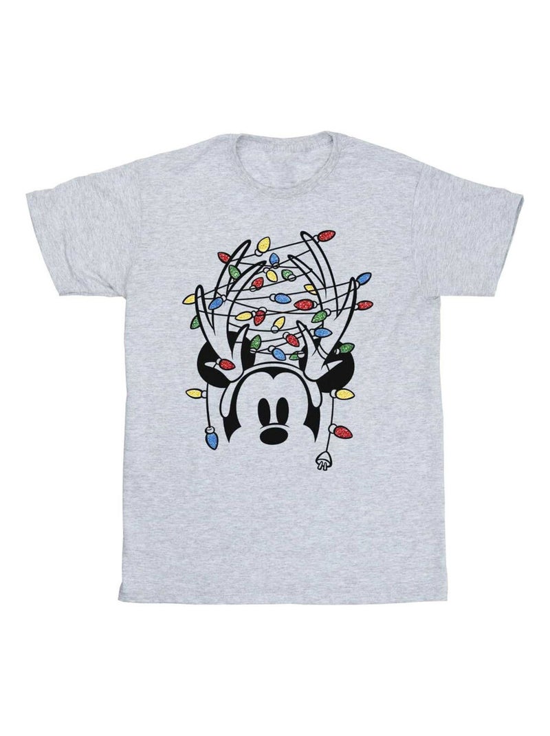 Disney - T-shirt Gris chiné - Kiabi