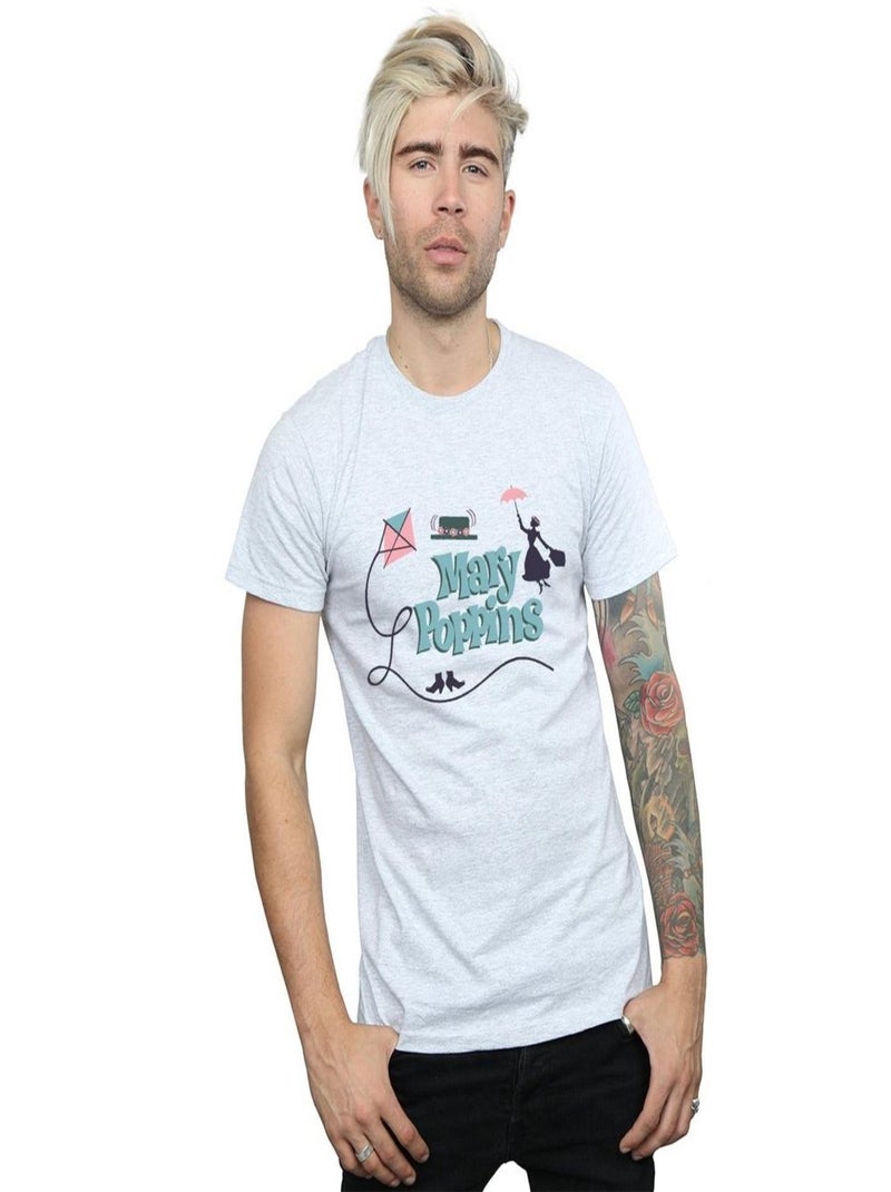 Disney - T-shirt Gris chiné - Kiabi