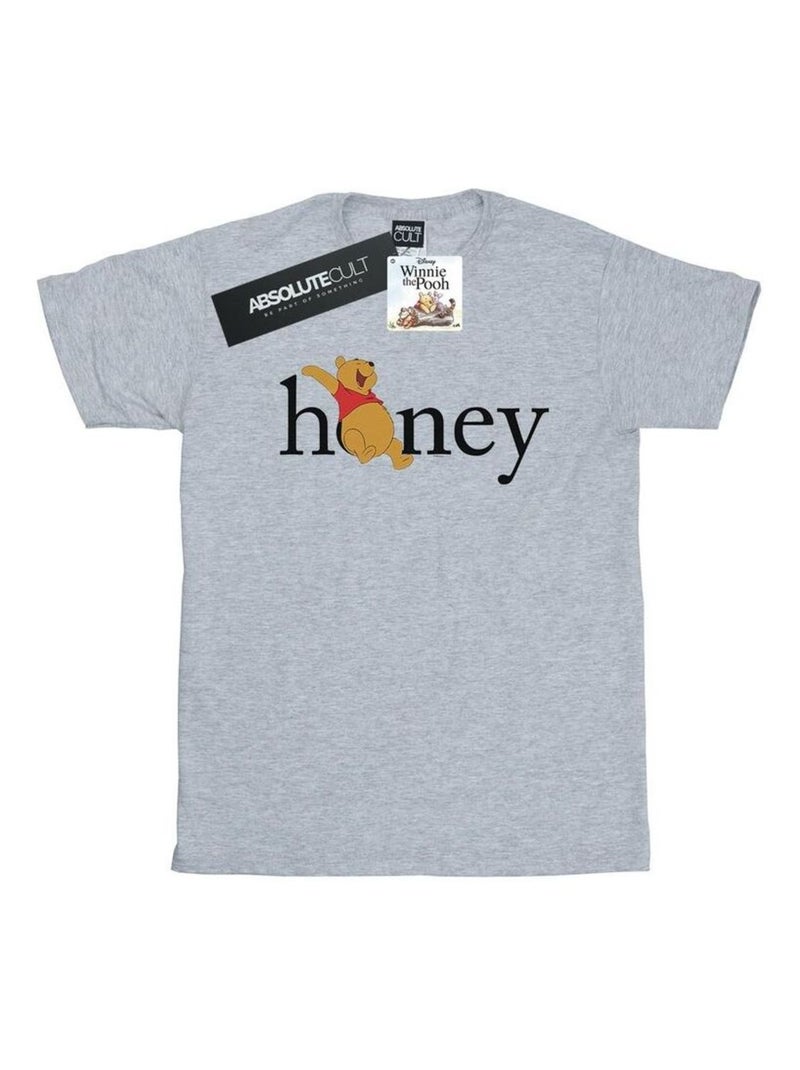 Disney - T-shirt Gris chiné - Kiabi