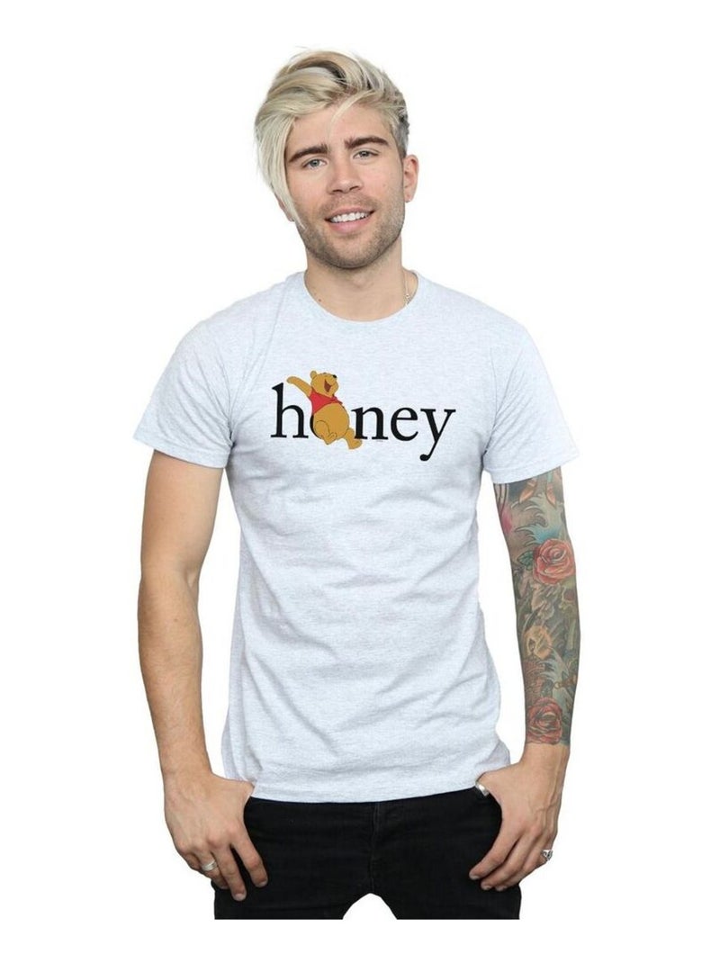 Disney - T-shirt Gris chiné - Kiabi