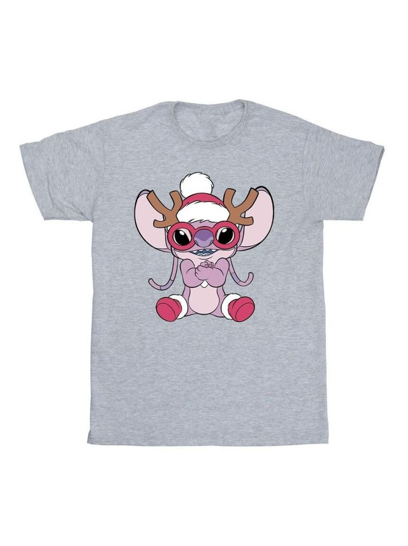 Disney - T-shirt Gris chiné - Kiabi