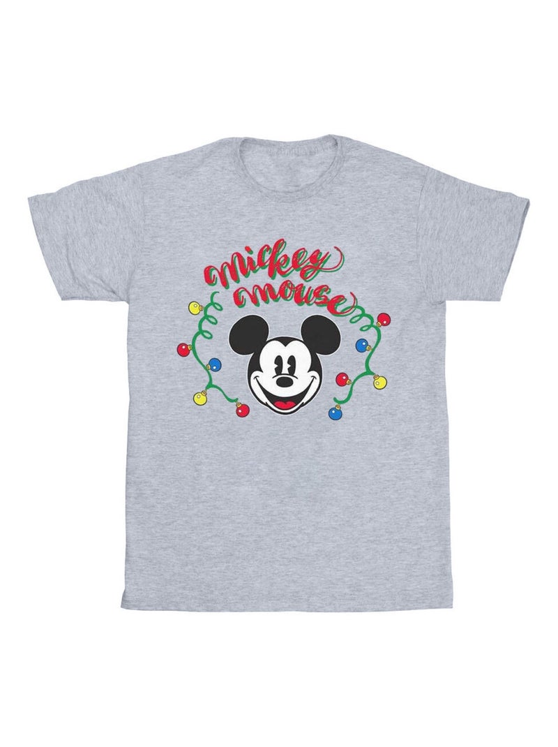 Disney - T-shirt Gris chiné - Kiabi