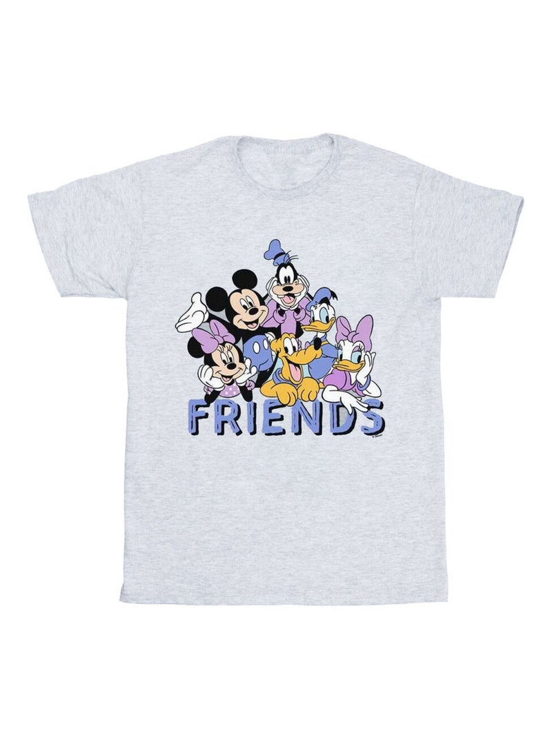 Disney - T-shirt Gris chiné - Kiabi