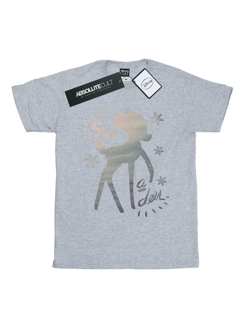 Disney - T-shirt Gris chiné - Kiabi