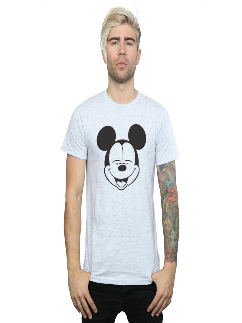 Disney - T-shirt Gris chiné - Kiabi