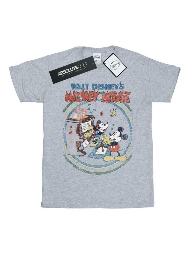Disney - T-shirt Gris chiné - Kiabi