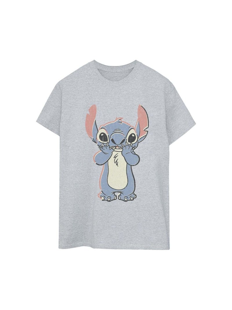 Disney - T-shirt Gris chiné - Kiabi