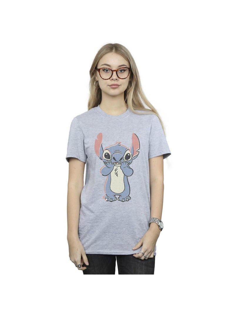 Disney - T-shirt Gris chiné - Kiabi