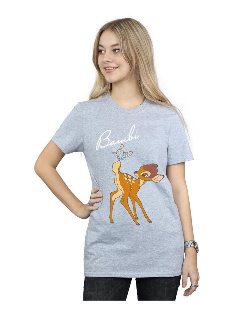Disney - T-shirt Gris chiné - Kiabi