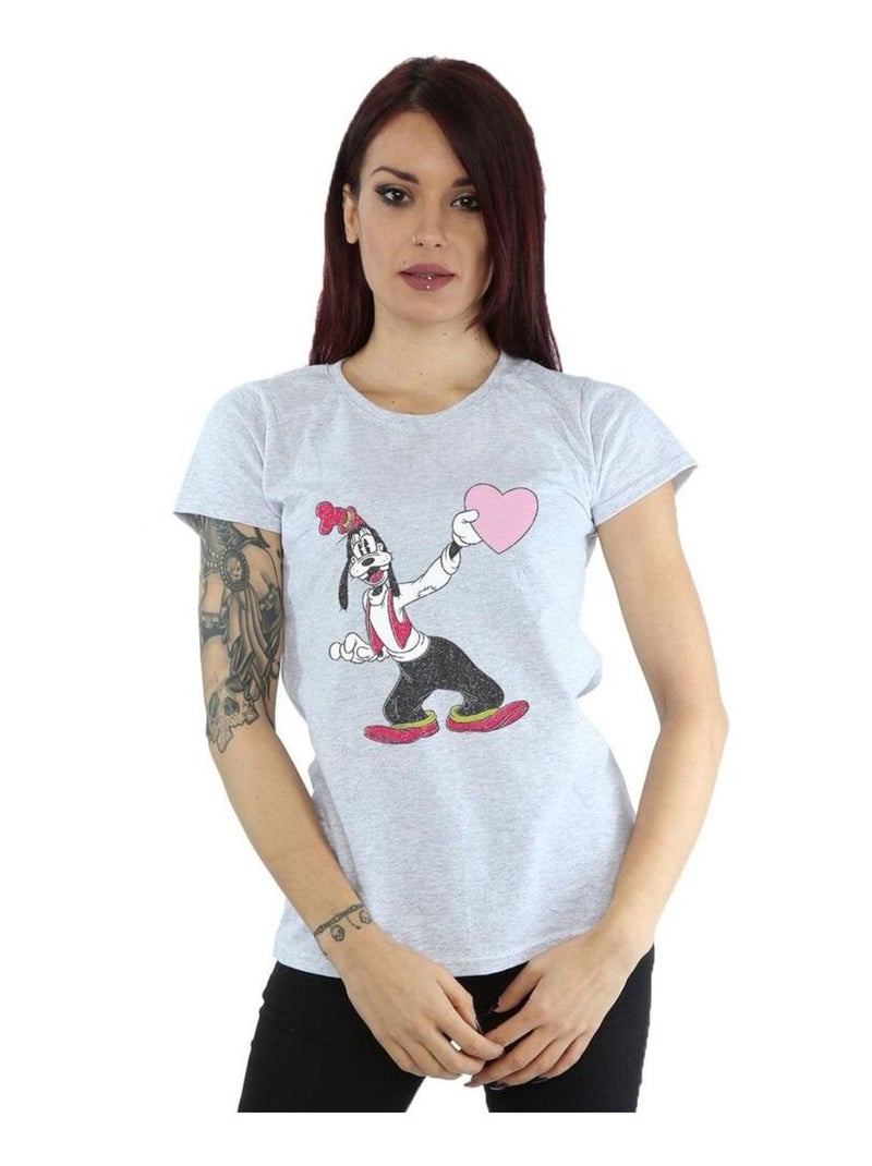 Disney - T-shirt Gris chiné - Kiabi