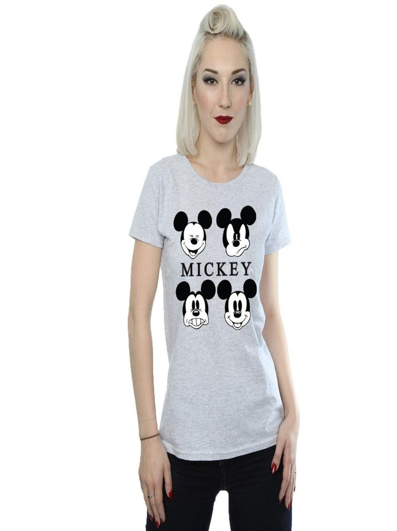 Disney - T-shirt Gris chiné - Kiabi