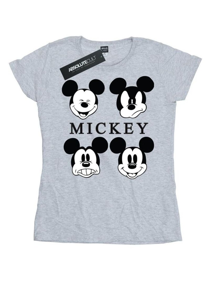 Disney - T-shirt Gris chiné - Kiabi