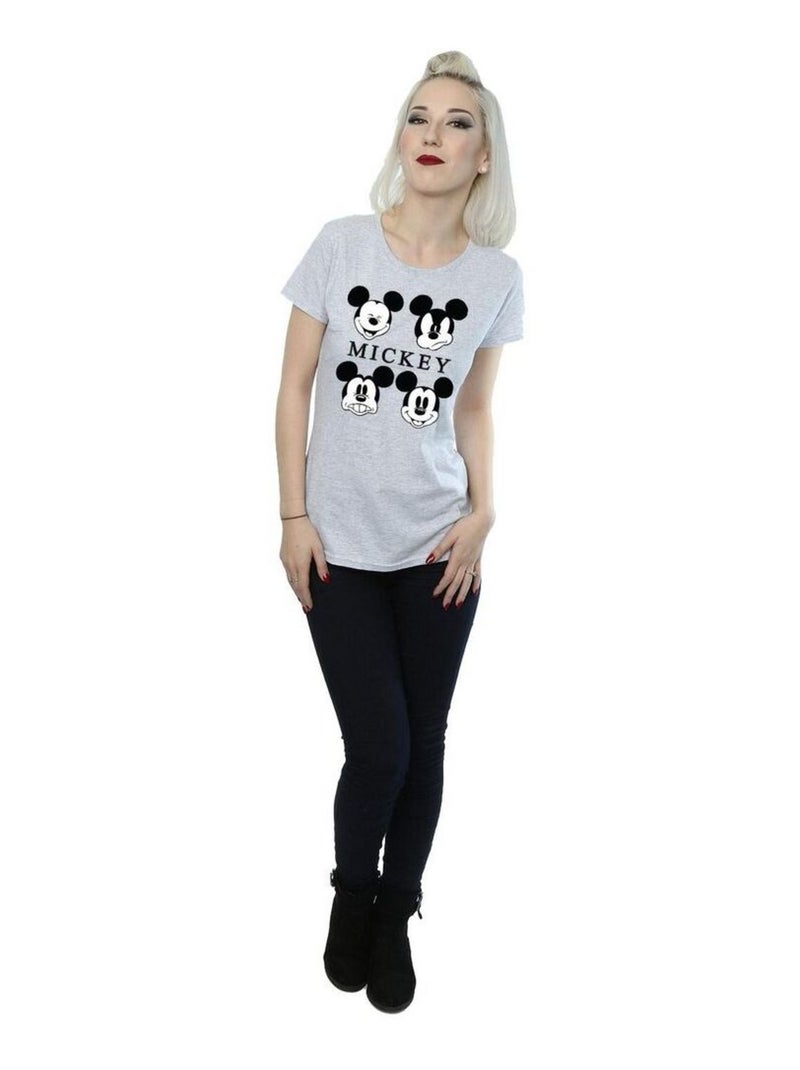 Disney - T-shirt Gris chiné - Kiabi