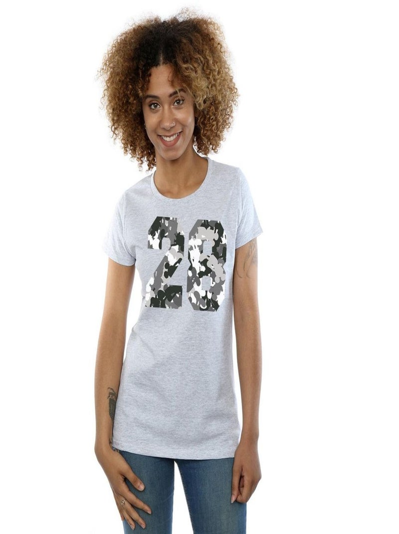 Disney - T-shirt Gris chiné - Kiabi