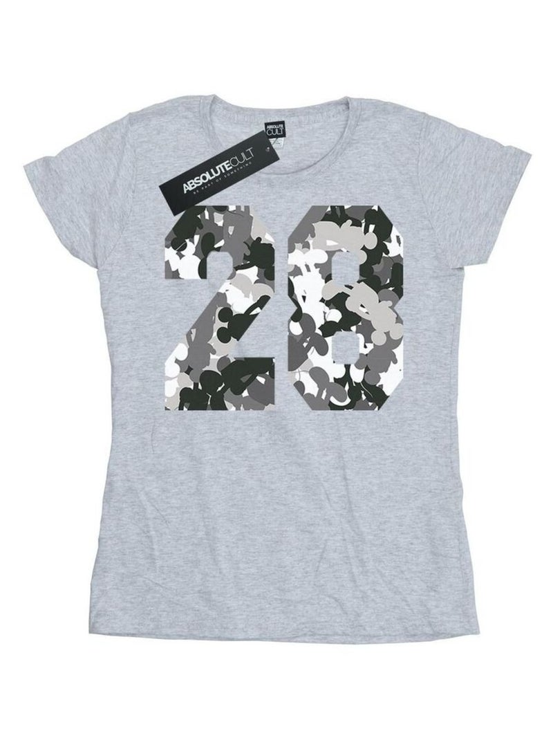 Disney - T-shirt Gris chiné - Kiabi