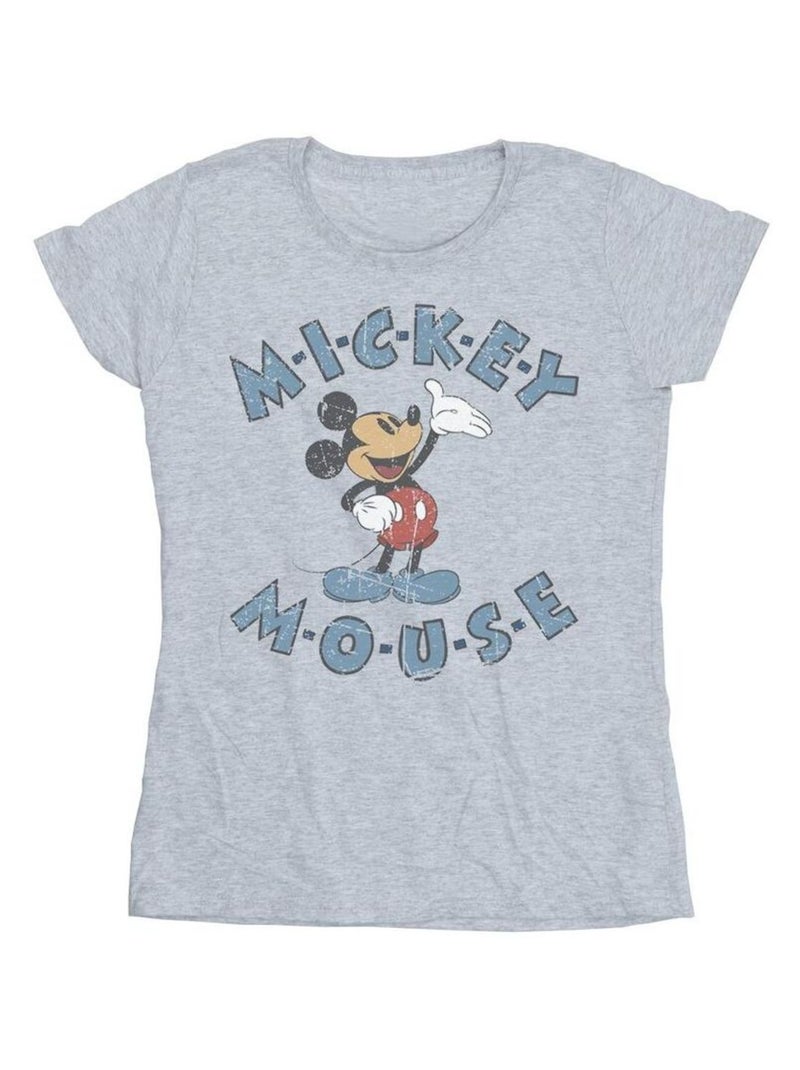 Disney - T-shirt Gris chiné - Kiabi