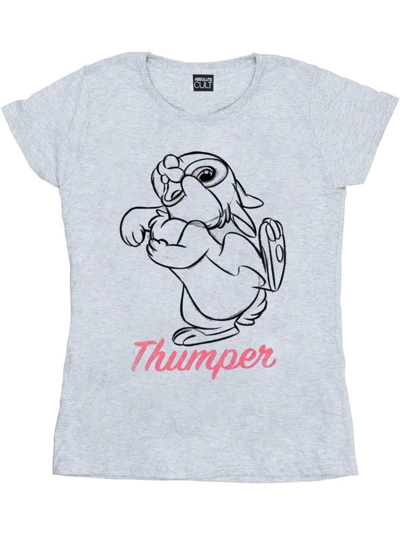 Disney - T-shirt Gris chiné - Kiabi