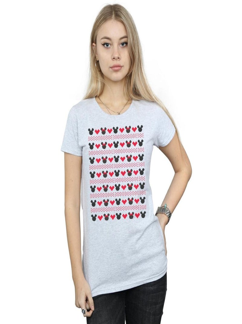 Disney - T-shirt Gris chiné - Kiabi