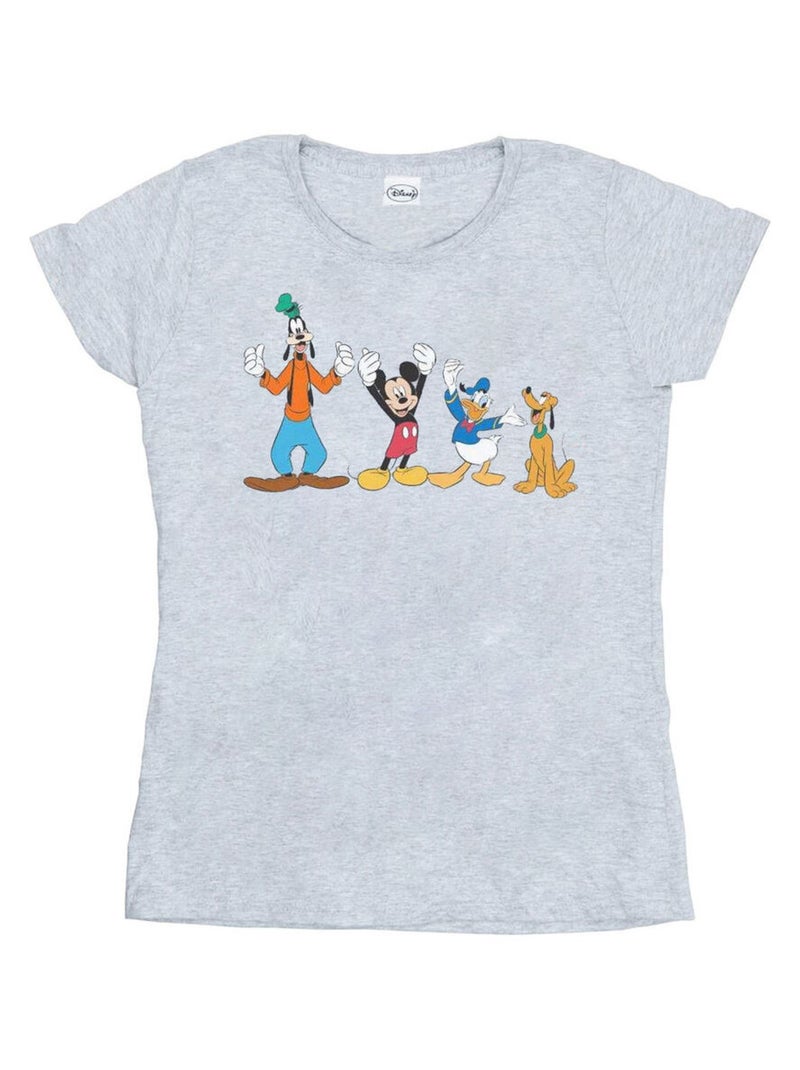 Disney - T-shirt Gris chiné - Kiabi
