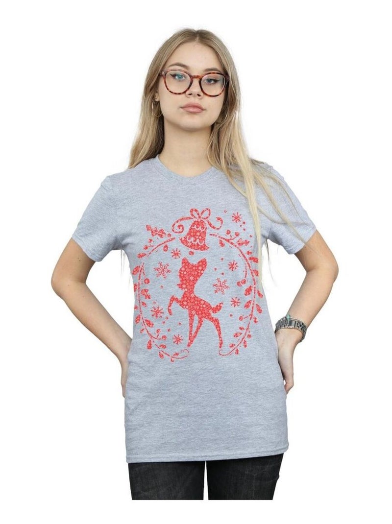 Disney - T-shirt Gris chiné - Kiabi