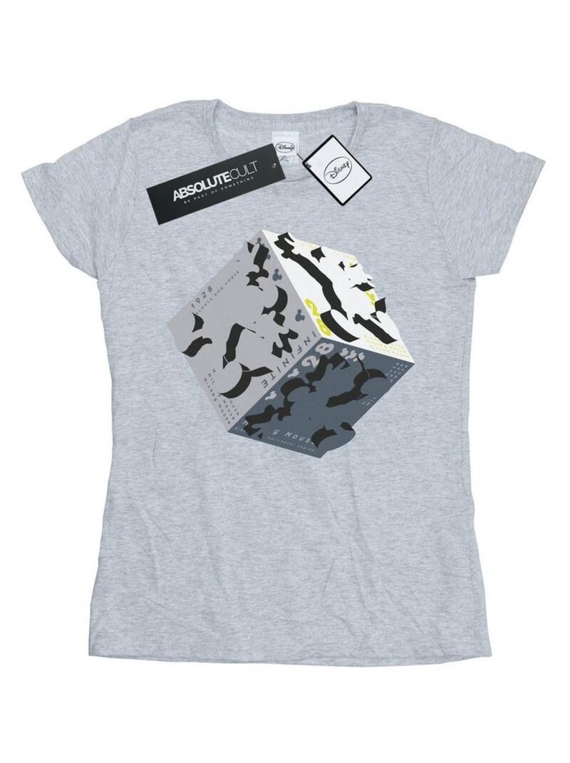 Disney - T-shirt Gris chiné - Kiabi