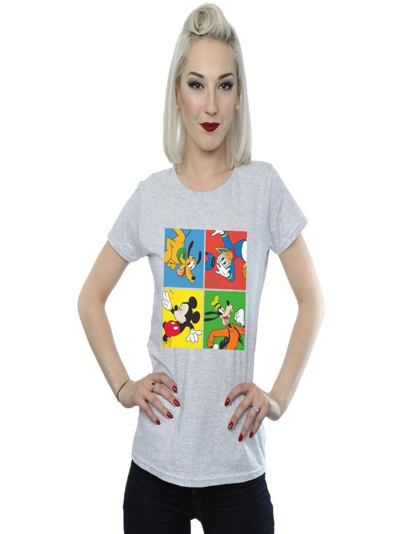 Disney - T-shirt Gris chiné - Kiabi