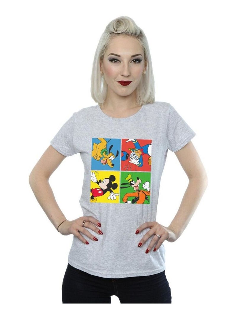 Disney - T-shirt Gris chiné - Kiabi