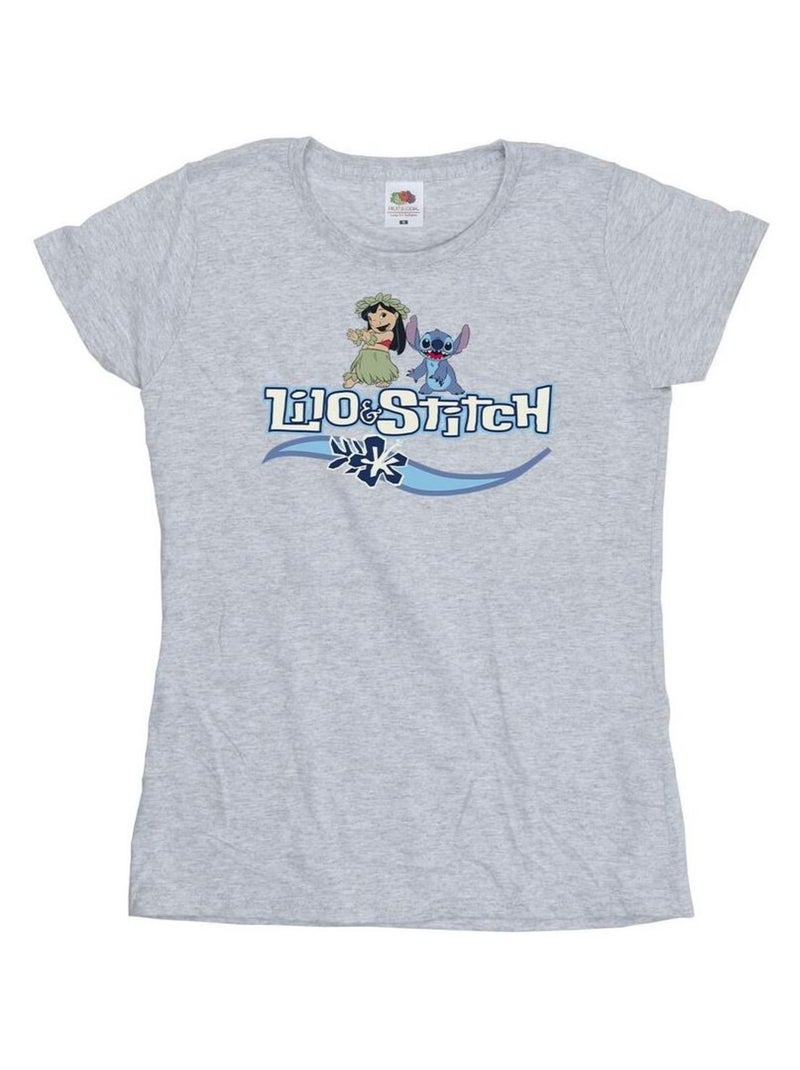 Disney - T-shirt Gris chiné - Kiabi