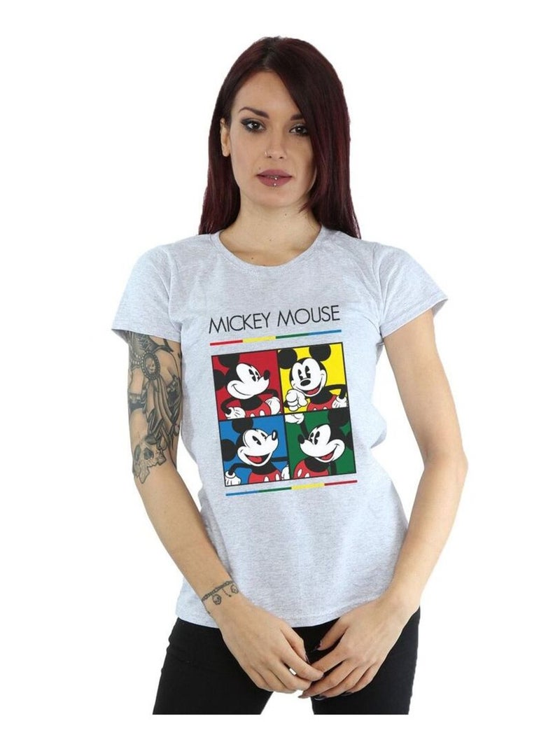 Disney - T-shirt Gris chiné - Kiabi