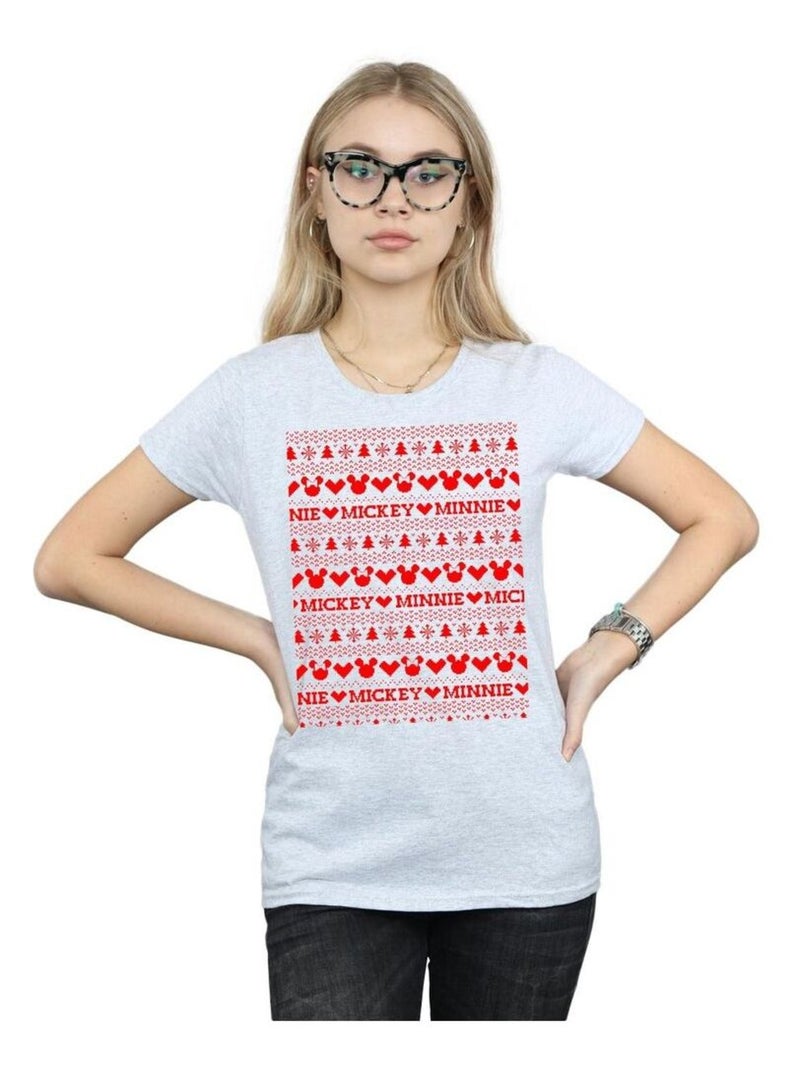 Disney - T-shirt Gris chiné - Kiabi