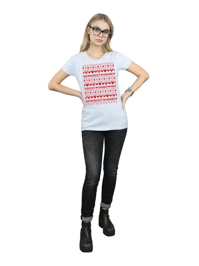 Disney - T-shirt Gris chiné - Kiabi