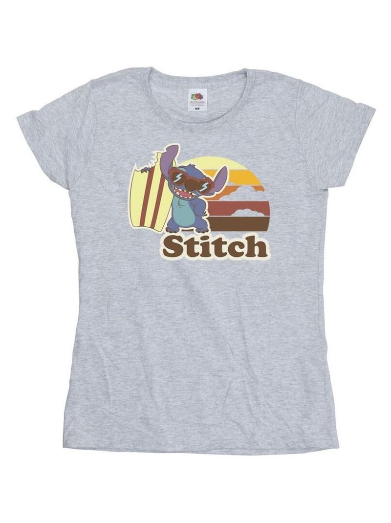 Disney - T-shirt Gris chiné - Kiabi