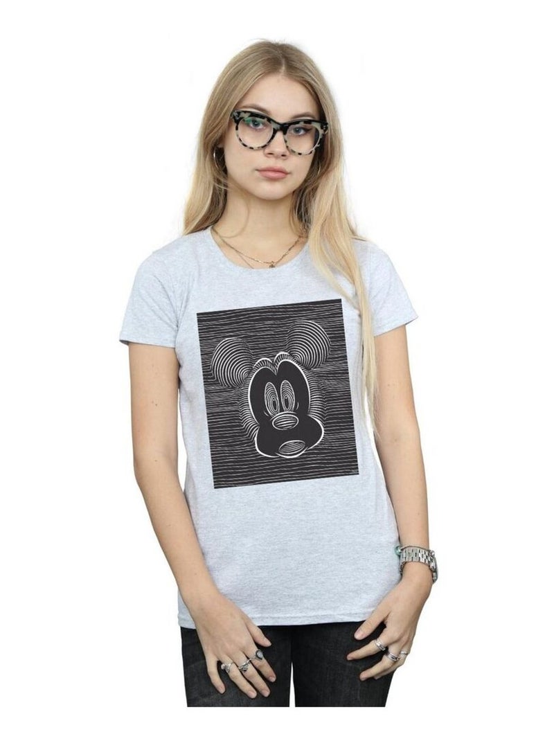 Disney - T-shirt Gris chiné - Kiabi