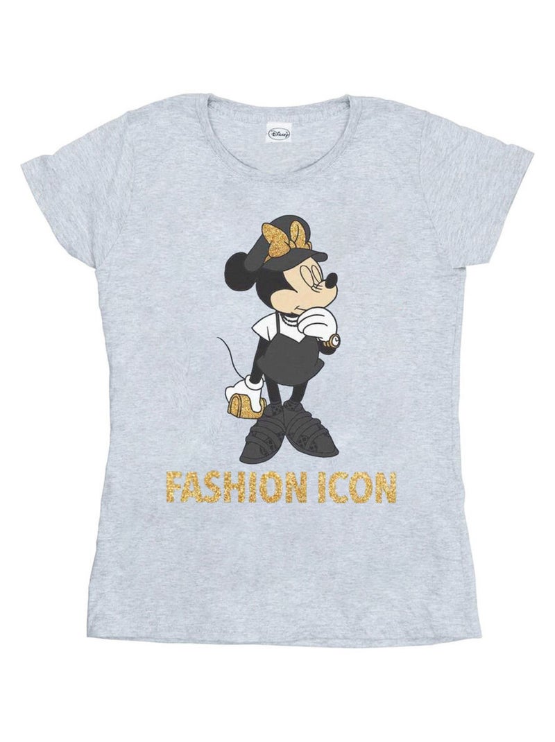 Disney - T-shirt Gris chiné - Kiabi